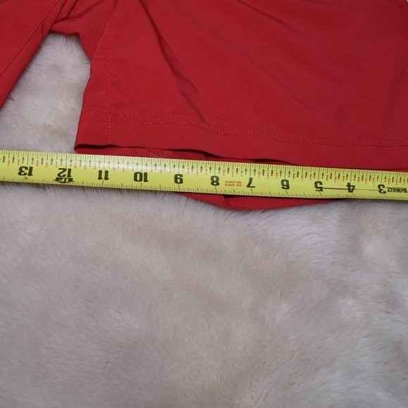 Men's Reebok Cross Fit Training Shorts Small Red Lightweight Athletic Activewear - Picture 5 of 9